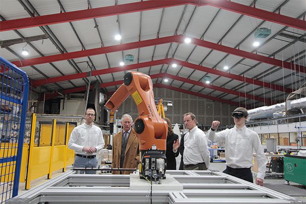 Royal Visitor for UK Robotics leaders Loop Technology