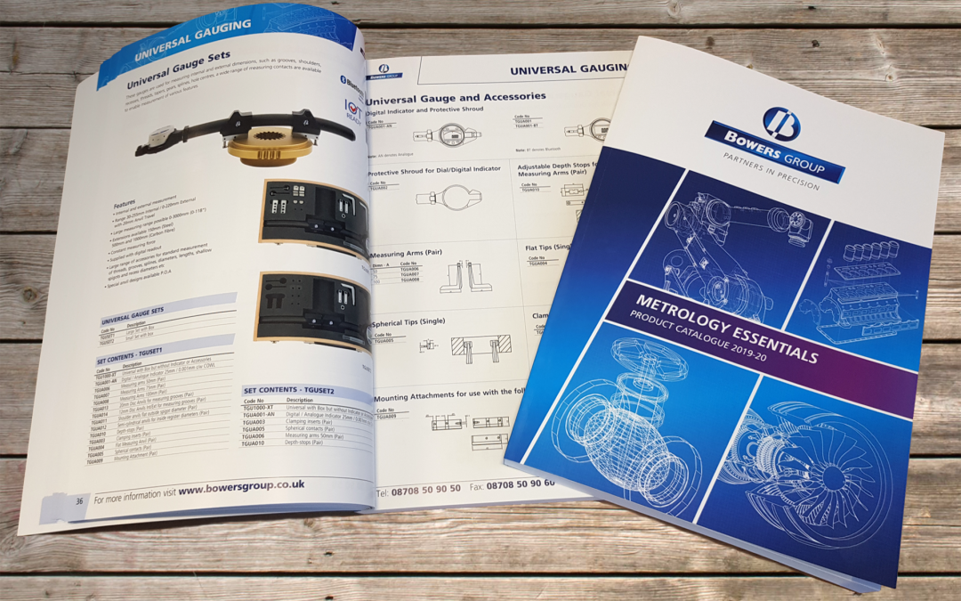 Brand new metrology essentials product catalogue rleased by Bowers Group