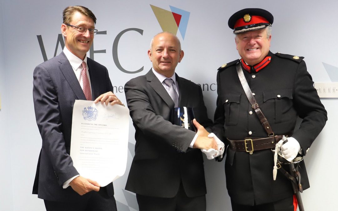 Woodford Engineering Consultancy recognised with a prestigious Queen’s Award for Enterprise
