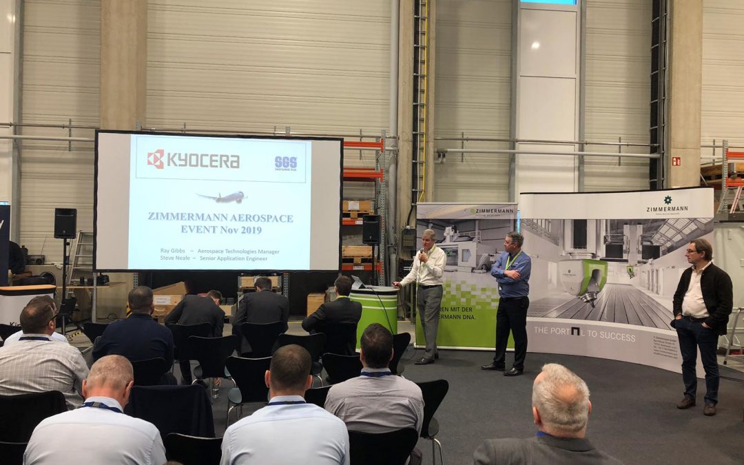KYOCERA SGS inspires innovation in aerospace with Zimmermann and Kingsbury