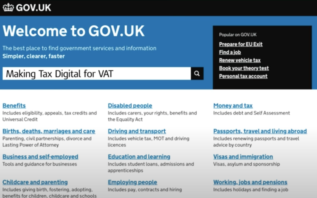 VAT businesses get ready for Making Tax Digital