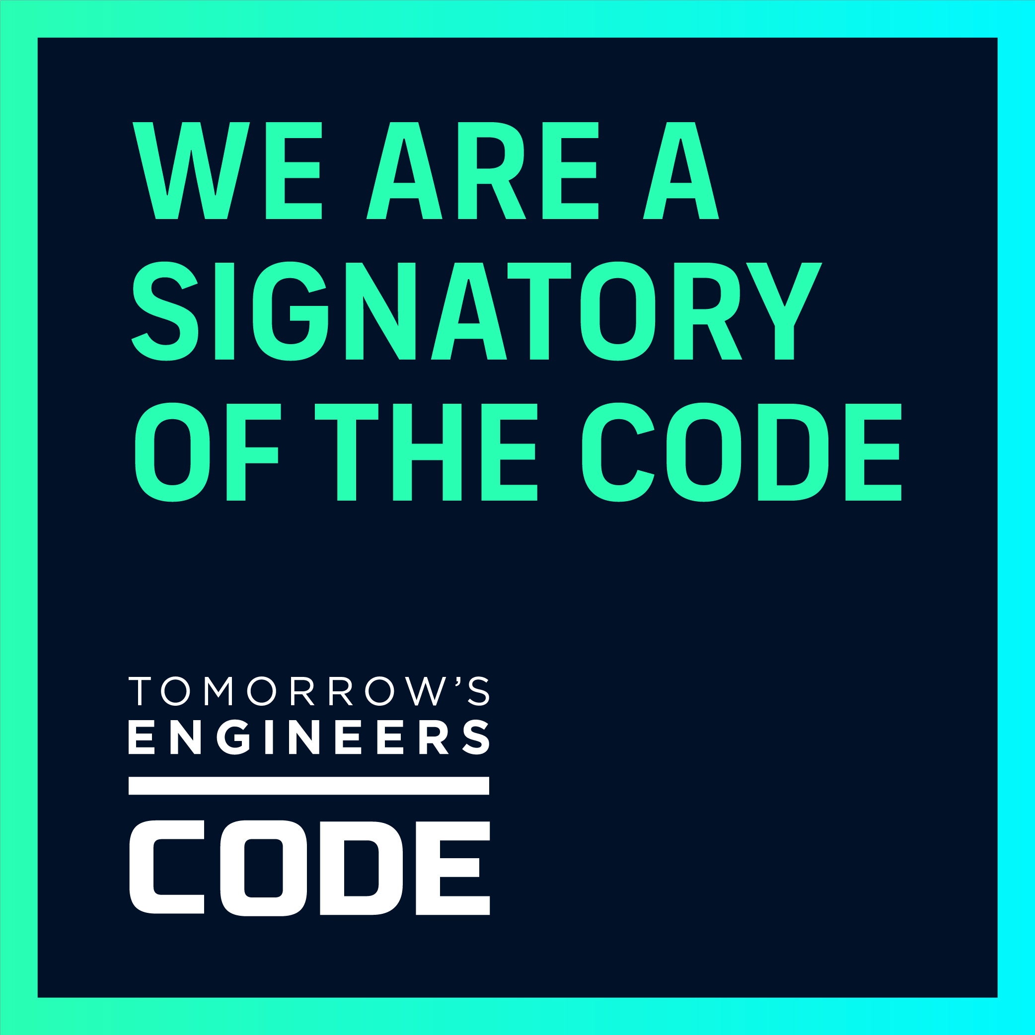 ONTIC SIGNS THE TOMORROW’S ENGINEERS CODE