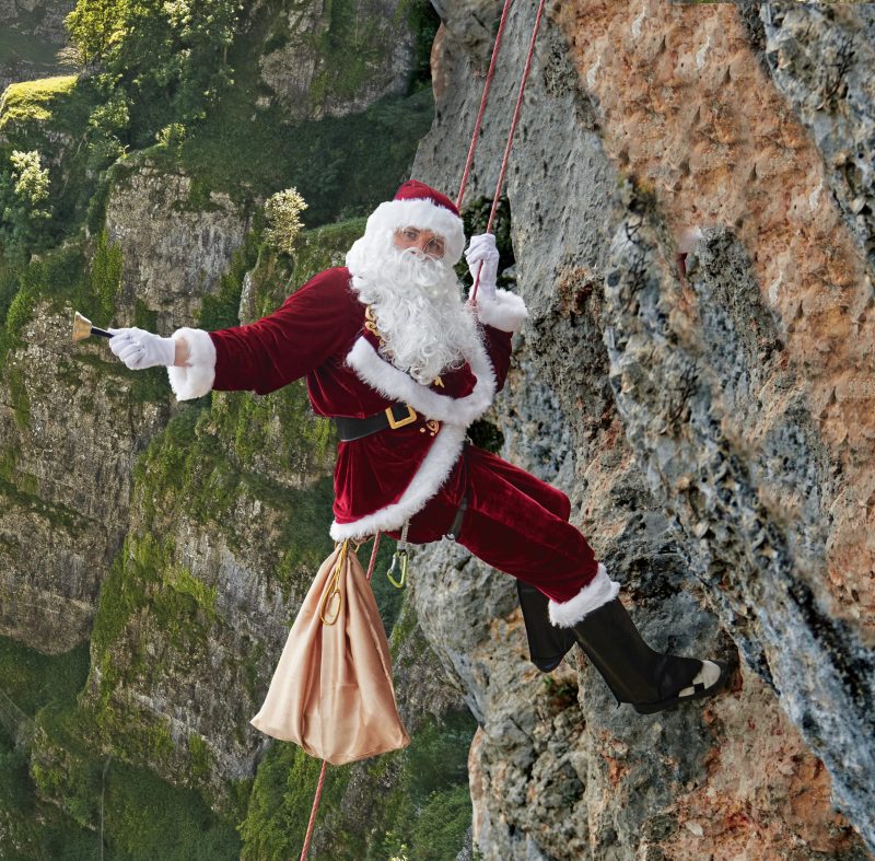 Rotec team signs up to Santa Abseil challenge in support of St Margaret’s Hospice Care