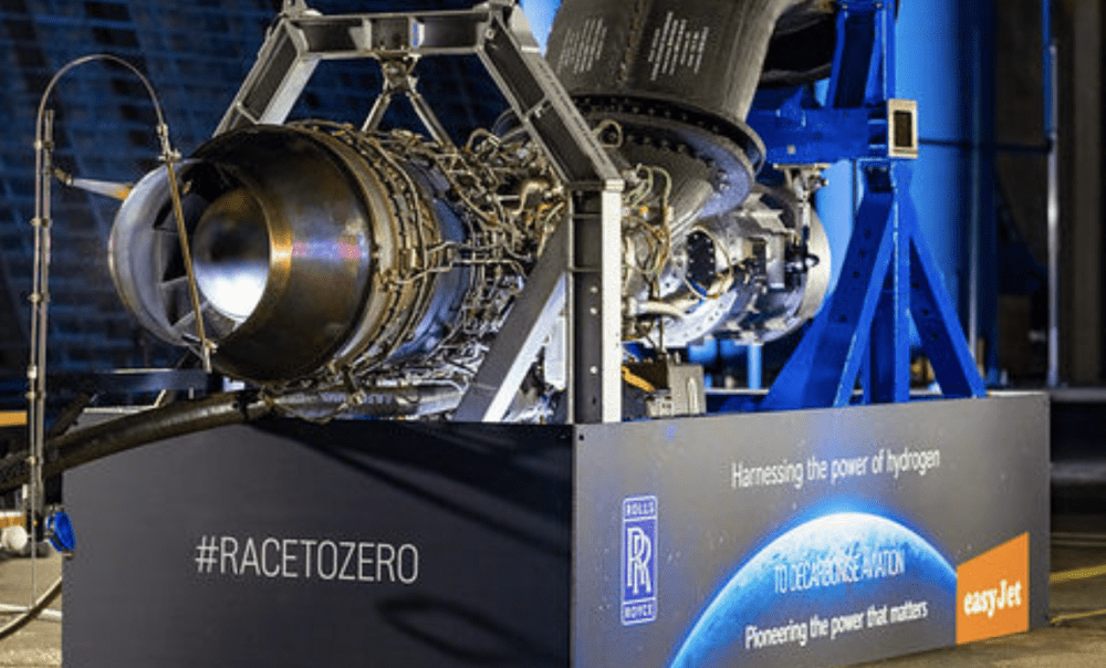 Rolls-Royce and easyJet set hydrogen world first