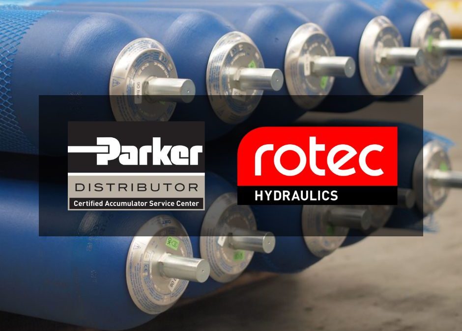 Rotec achieves Parker Certified Accumulator Service Centre recertification