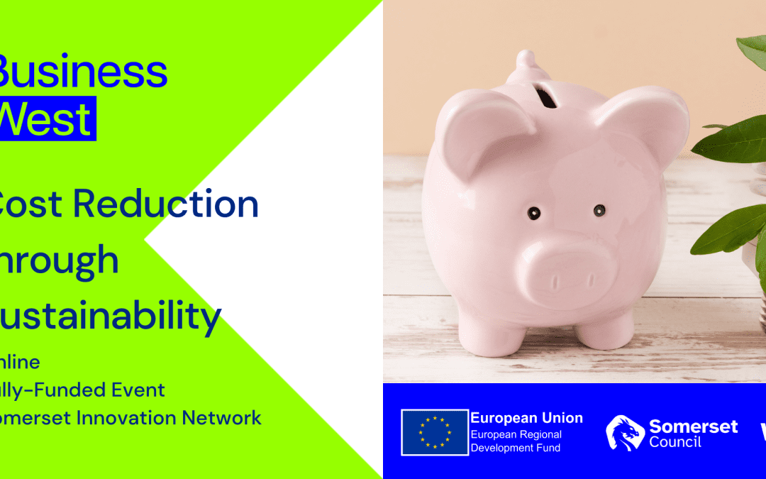 Cost Reduction through Sustainability | 6 Sept